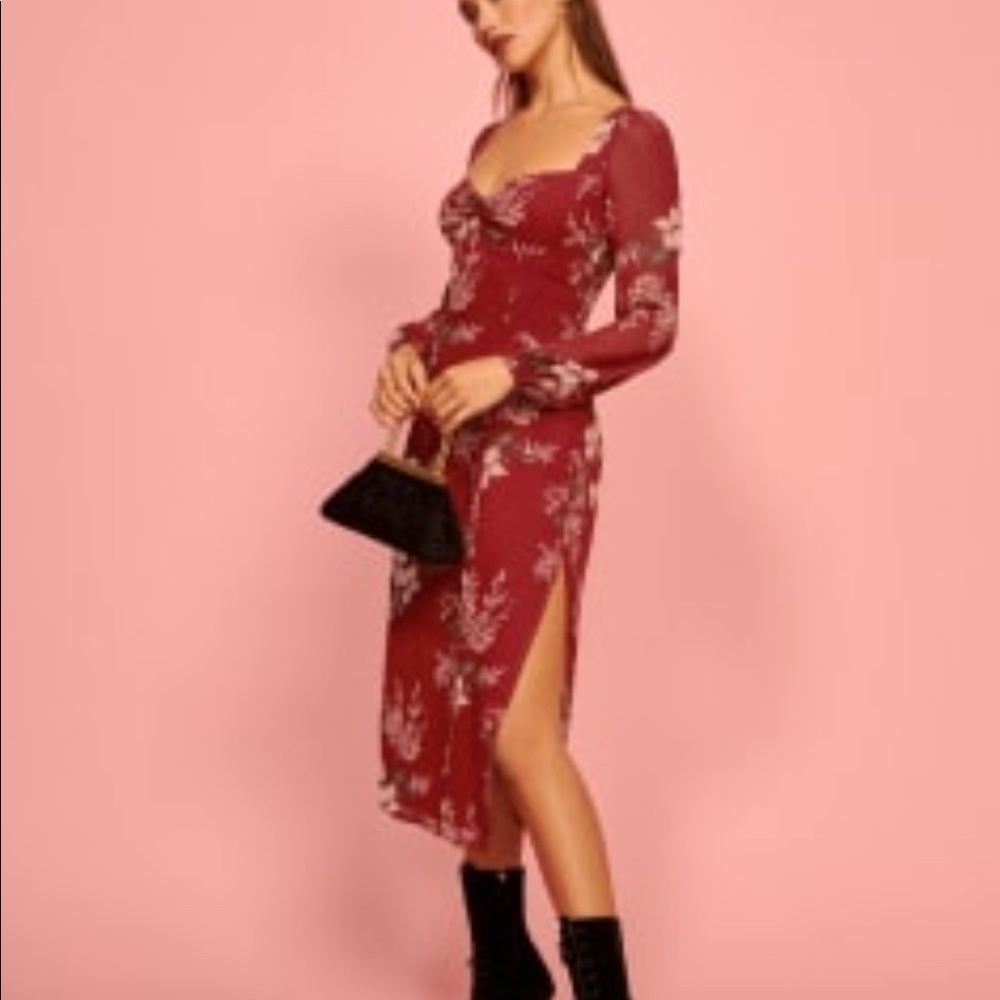 Reformation Dress-NWT perfect dress for the fall.